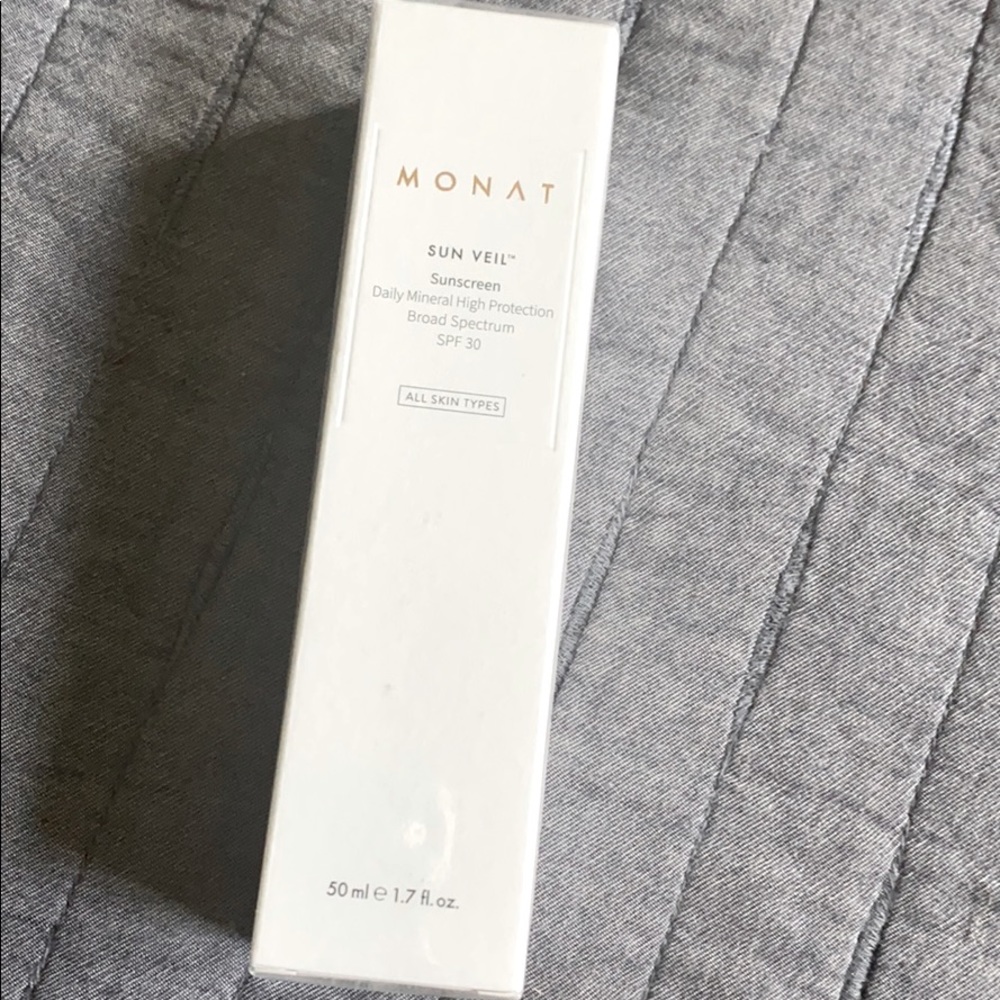 MONAT sun veil sunscreen brand new sealed in box